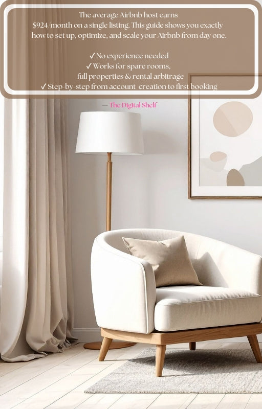 The Airbnb Host Blueprint: Your Complete  Guide to Starting and Scaling Your Listing
